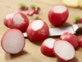 Radish UFOs preparation step 1 Radish UFOs preparation step 1