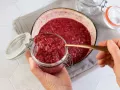 Raspberry Chia Jam preparation step 3 Raspberry Chia Jam preparation step 3