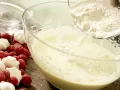 Raspberry Cream Squares preparation step 2 Raspberry Cream Squares preparation step 2