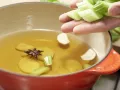 Red Mullet in Ginger Broth preparation step 2 Red Mullet in Ginger Broth preparation step 2