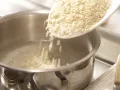 Rice and Apple Griddle Cakes preparation step 1 Rice and Apple Griddle Cakes preparation step 1