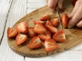 Rice Pudding with Strawberry Sauce preparation step 4 Rice Pudding with Strawberry Sauce preparation step 4