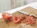 Ricotta and Tomato Sandwich preparation step 1 Ricotta and Tomato Sandwich preparation step 1