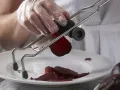 Roasted Beets with Apple-Caramel Sauce preparation step 1 Roasted Beets with Apple-Caramel Sauce preparation step 1