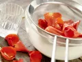 Rose Petal Sorbet preparation step 5 Rose Petal Sorbet preparation step 5