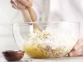 Salmon Tartare on Celery Root Fritters preparation step 7 Salmon Tartare on Celery Root Fritters preparation step 7