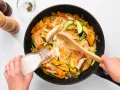 Sauteed Turkey with Zucchini preparation step 3 Sauteed Turkey with Zucchini preparation step 3