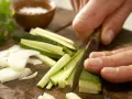 Savory Semolina Fritters preparation step 2 Savory Semolina Fritters preparation step 2