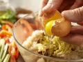 Savory Semolina Fritters preparation step 4 Savory Semolina Fritters preparation step 4