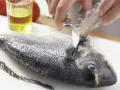 Sea Bream in Salt Crust preparation step 2 Sea Bream in Salt Crust preparation step 2