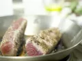 Seared Black Pepper Crusted Ahi Tuna Steaks preparation step 11 Seared Black Pepper Crusted Ahi Tuna Steaks preparation step 11