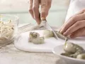 Shrimp Rolls preparation step 2 Shrimp Rolls preparation step 2
