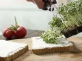 Silly-Face Sandwich preparation step 2 Silly-Face Sandwich preparation step 2