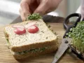 Silly-Face Sandwich preparation step 4 Silly-Face Sandwich preparation step 4