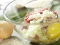 Smarter Veal Meatballs preparation step 2 Smarter Veal Meatballs preparation step 2