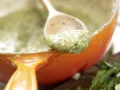 Snapper in a Pumpkin Seed Crust preparation step 8 Snapper in a Pumpkin Seed Crust preparation step 8