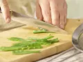 Snow Pea Salad with Papaya preparation step 3 Snow Pea Salad with Papaya preparation step 3