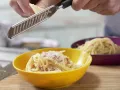 Spaghetti Carbonara preparation step 6 Spaghetti Carbonara preparation step 6