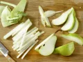 Spicy Pear Kohlrabi Slaw preparation step 4 Spicy Pear Kohlrabi Slaw preparation step 4