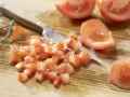 Spring Rolls with Smoked Ham preparation step 2 Spring Rolls with Smoked Ham preparation step 2