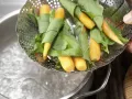 Steamed Carrots and Wild Garlic preparation step 4 Steamed Carrots and Wild Garlic preparation step 4