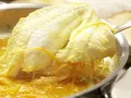 Steamed Turbot preparation step 6 Steamed Turbot preparation step 6