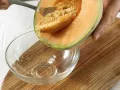 Strawberry and Melon Dessert Salad preparation step 3 Strawberry and Melon Dessert Salad preparation step 3