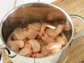 Strawberry-Rhubarb Dumplings preparation step 4 Strawberry-Rhubarb Dumplings preparation step 4