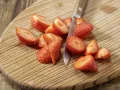 Strawberry-Yogurt Drink preparation step 1 Strawberry-Yogurt Drink preparation step 1