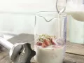 Strawberry-Yogurt Drink preparation step 2 Strawberry-Yogurt Drink preparation step 2