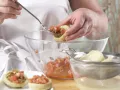Stuffed Artichoke Hearts preparation step 5 Stuffed Artichoke Hearts preparation step 5