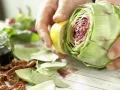 Stuffed Artichokes preparation step 3 Stuffed Artichokes preparation step 3