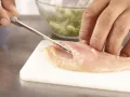 Stuffed Breast of Guinea Fowl preparation step 2 Stuffed Breast of Guinea Fowl preparation step 2