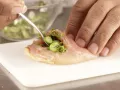 Stuffed Breast of Guinea Fowl preparation step 3 Stuffed Breast of Guinea Fowl preparation step 3
