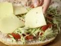 Stuffed Flatbread from the Oven preparation step 5 Stuffed Flatbread from the Oven preparation step 5