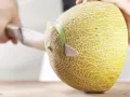 Stuffed Melon preparation step 2 Stuffed Melon preparation step 2