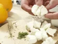 Stuffed Mushrooms with Goat Cheese preparation step 1 Stuffed Mushrooms with Goat Cheese preparation step 1