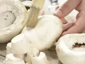 Stuffed Mushrooms with Goat Cheese preparation step 3 Stuffed Mushrooms with Goat Cheese preparation step 3