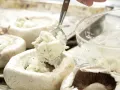 Stuffed Mushrooms with Goat Cheese preparation step 4 Stuffed Mushrooms with Goat Cheese preparation step 4