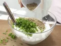 Stuffed Turnips with Sesame Crust preparation step 5 Stuffed Turnips with Sesame Crust preparation step 5