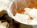 Sushi Cake preparation step 3 Sushi Cake preparation step 3
