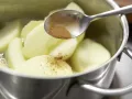 Sweet Apple Soufflé preparation step 4 Sweet Apple Soufflé preparation step 4