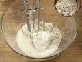 Sweet Quark Fritters with Apple Salad preparation step 4 Sweet Quark Fritters with Apple Salad preparation step 4