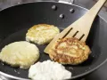 Sweet Quark Fritters with Apple Salad preparation step 6 Sweet Quark Fritters with Apple Salad preparation step 6