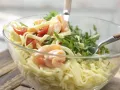 Tagliatelle and Salmon preparation step 9 Tagliatelle and Salmon preparation step 9