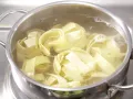 Tagliatelle with Asparagus Puree preparation step 5 Tagliatelle with Asparagus Puree preparation step 5