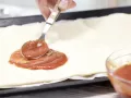 Tomato and Tuna Pizza preparation step 1 Tomato and Tuna Pizza preparation step 1