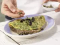 Tomato Omelet on Pumpkin-Seed Bread preparation step 7 Tomato Omelet on Pumpkin-Seed Bread preparation step 7
