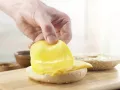 Turkey Bagel Sandwich with Mango preparation step 5 Turkey Bagel Sandwich with Mango preparation step 5