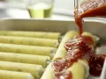 Vegetarian Cannelloni preparation step 6 Vegetarian Cannelloni preparation step 6